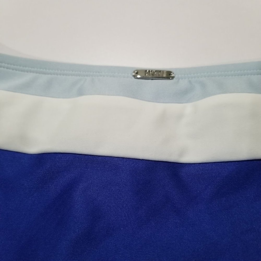 DKNY Colorblocked High-Waist Bikini Bottoms - Picture 5 of 7